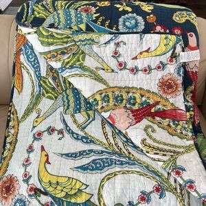 Pottery Barn King quilt + 2 shams